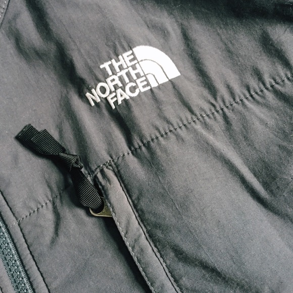 The North Face slate gray fuzzy jacket - Picture 2 of 4